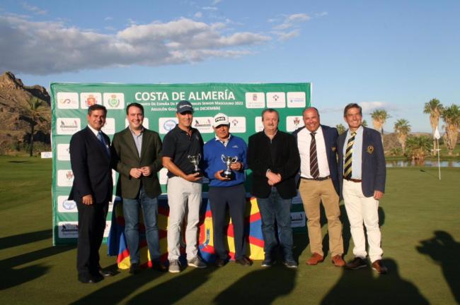 Luis Claverie y Juan Quirós defenderán sus títulos en el torneo sénior de golf 'Costa de Almería'