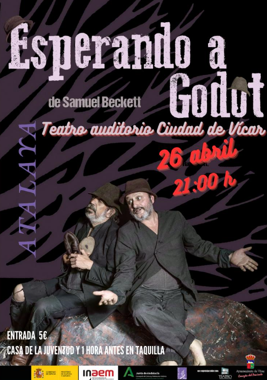Vícar trae la obra de teatro 'Esperando a Godot' de Samuel Beckett