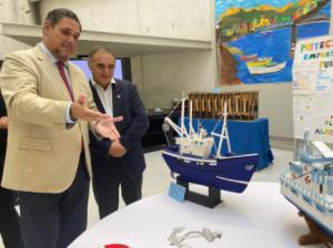 Inauguran exposición Puerto de Almería en centro penitenciario