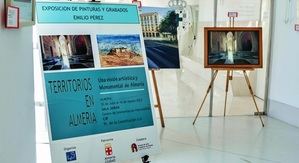 El artista Emilio Alejandro Pérez expone su obra ‘Territorios en Almería’