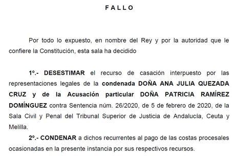 Confirman la condena de Ana Julia Quezada por el asesinato de Gabriel