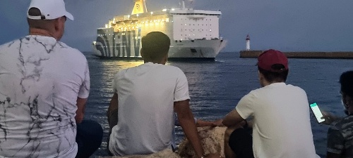 GNV sustituye su ferri ‘Aurelia’ por el ‘Cristal’ para la línea Almería-Nador