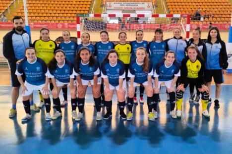 A la UAL en los CAU se le escapan los bronces de fútbol sala