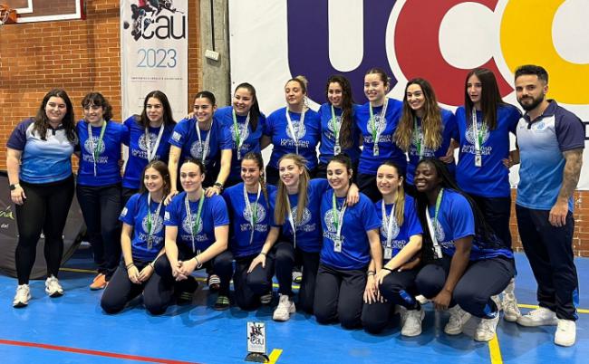 La UAL cierra los CAU con plata en balonmano femenino