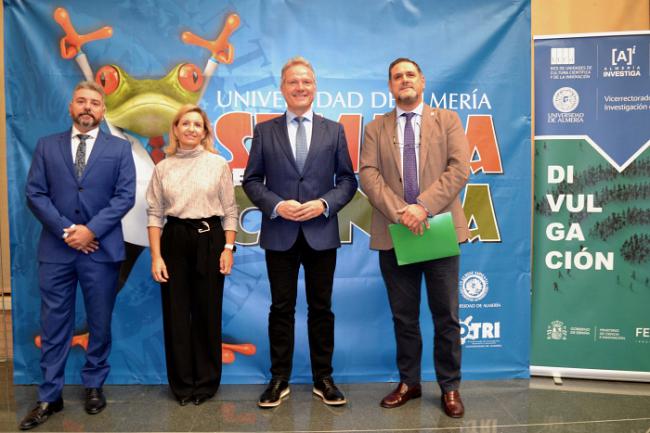 1.800 estudiantes se darán cita en la XXII Semana de la Ciencia de la UAL