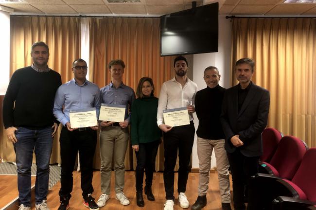 Tres estudiantes italianos se gradúan en el Doble Título de Ingeniería Electrónica Industrial