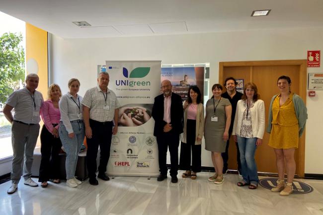 Universidades ucranianas visitan la UAL en el marco de UNIgreen
