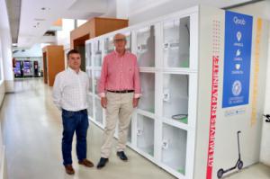 La UAL amplía las taquillas para patinetes eléctricos
