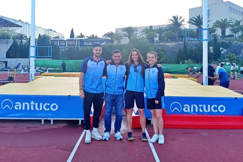 Isidro Leyva logra oro en pértiga en el Campeonato de España Universitario