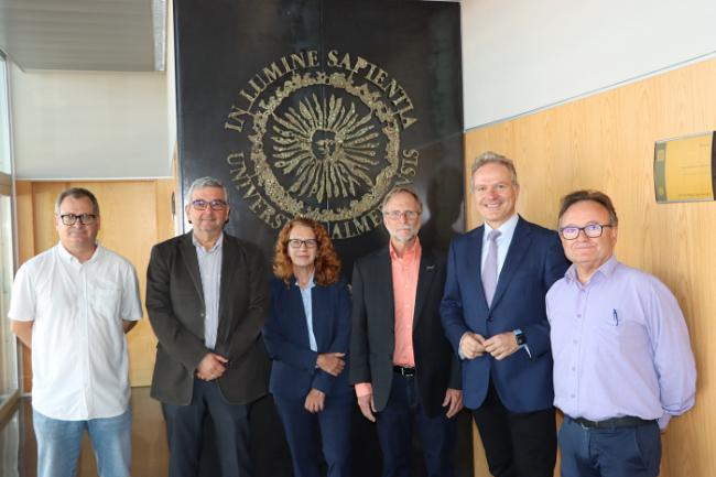 El científico de la NASA Gary Stutte conoce las aportaciones de la UAL en agronomía