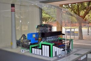 La maqueta de la central Litoral de Endesa tendrá una segunda vida en la UAL