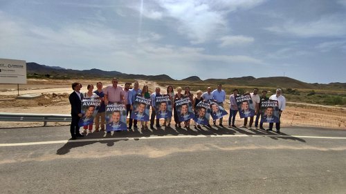Crespo destaca el impulso que Juanma Moreno al Almanzora con la autovía y el agua