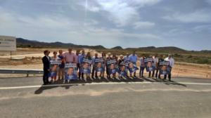 Crespo destaca el impulso que Juanma Moreno al Almanzora con la autovía y el agua