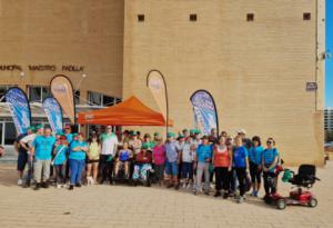 Cincuenta personas recorren 6 km en ‘Conoce Almería de Forma Inclusiva’