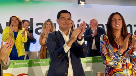 Javier A. García traslada el apoyo del PP almeriense a Moreno y Feijóo