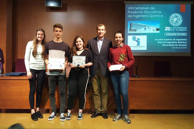 Estudiantes de Secundaria se acercan a la Ingeniería Química con el VIII Certamen de Proyectos Educativos