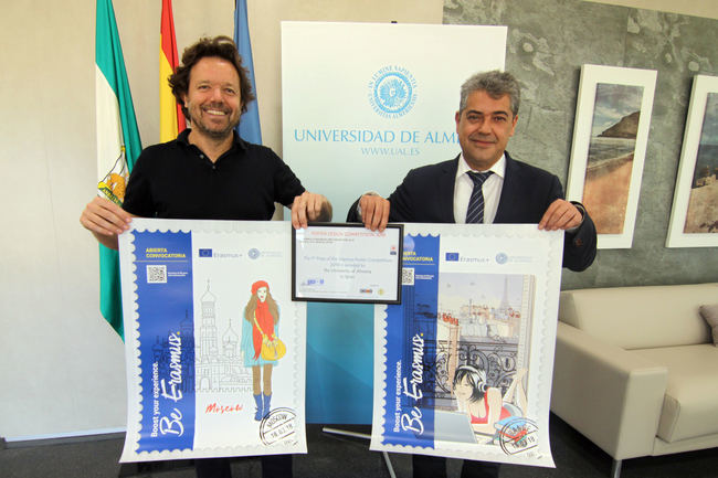 La UAL gana la ‘Erasmus Poster Design Competition’ por su campaña Erasmus plus 2018-2019