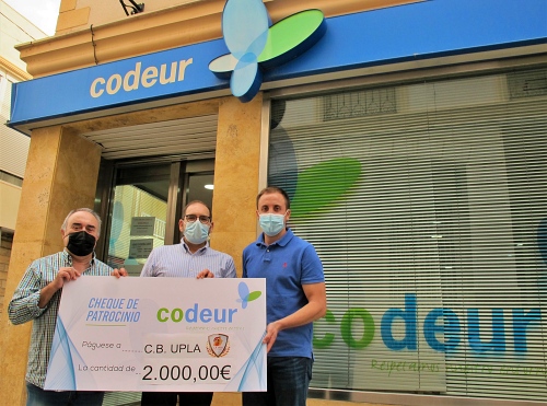 Codeur patrocina con 2.000€ al CB Unión de Pueblos del Levante Almeriense