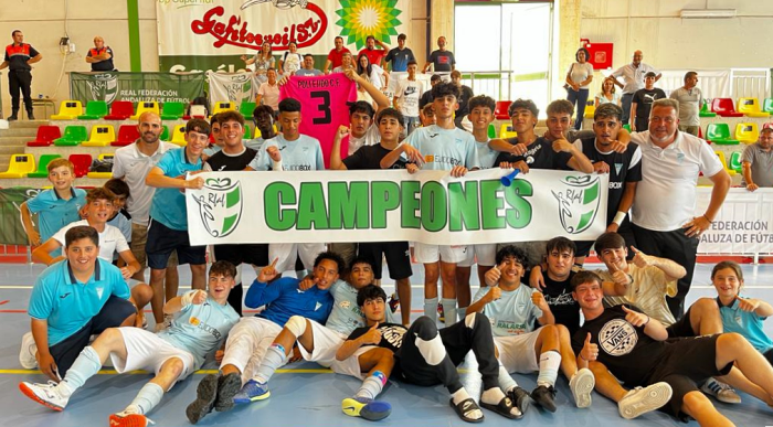 Triplete del Poli Ejido juvenil de fútbol sala