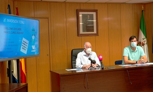 Roquetas invierte dos millones en colegios por el #COVID19