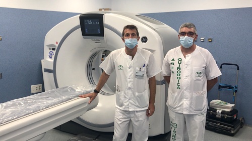 Finaliza la instalación de tres de los cinco nuevos TAC en Torrecárdenas