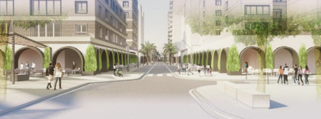 Así quedará la calle Artes de Arcos