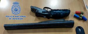 Arrestado en Almería con una escopeta "recortada"