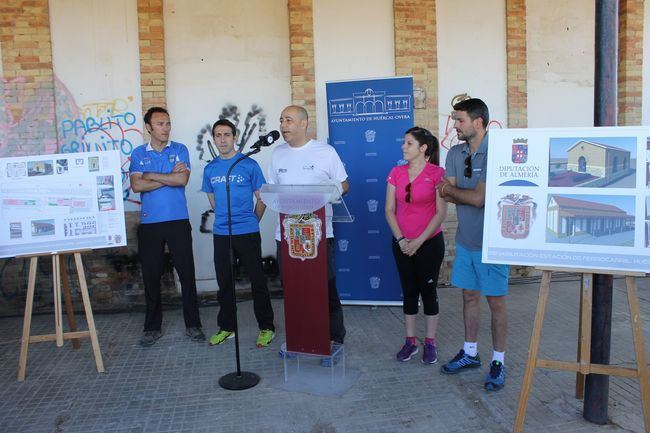Vecinos y turistas disfrutarán de la antigua estación de tren de Huércal-Overa en el 2019