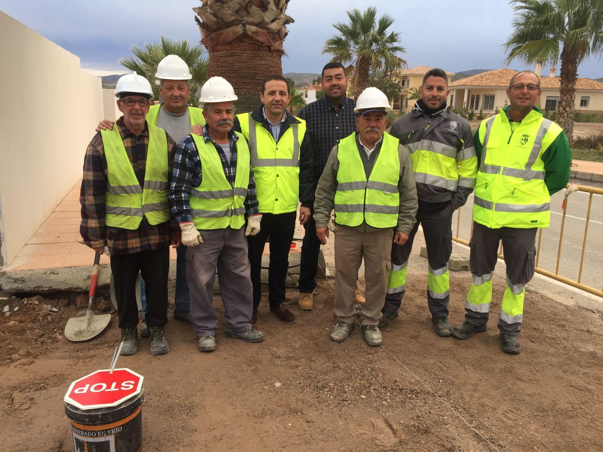 El PFEA invierte 211.000 € en transformar y crea 2.170 jornales en el municipio de Zurgena