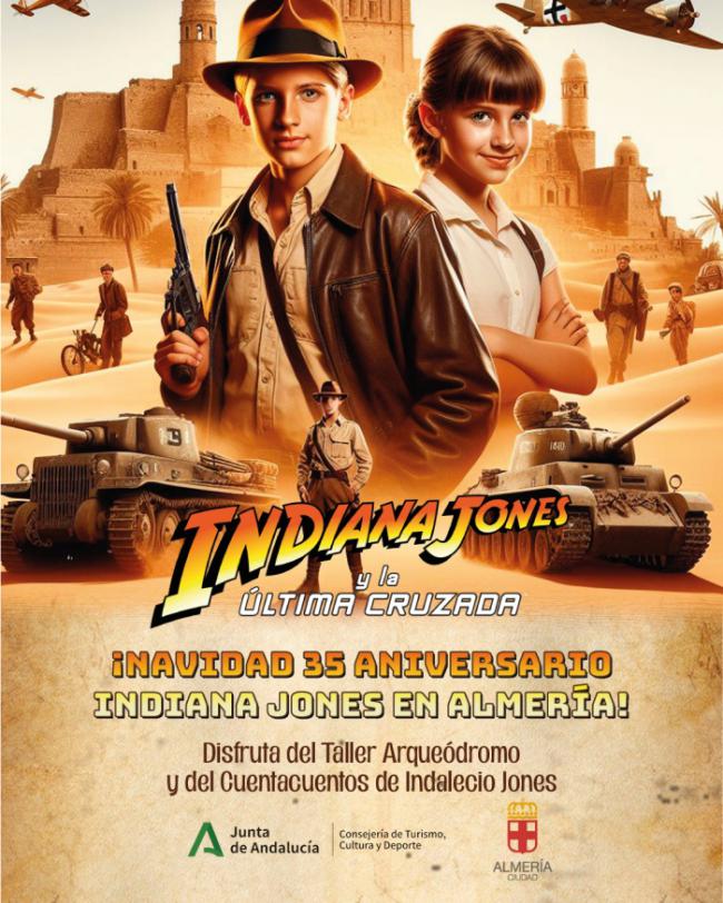 Hace 35 años que se rodó 'La última cruzada' en Almería y se va a celebrar de una original manera