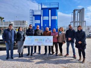 El Ayuntamiento muestra a Coag los servicios de la EDAR de El Toyo