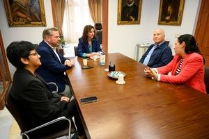 La alcaldesa recibe a la nueva Junta Directiva de Asaler