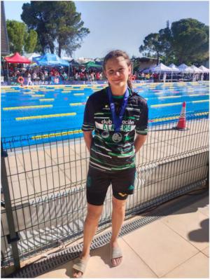 Sofía Iglesias Subcampeona de España de Natación Alevín
 