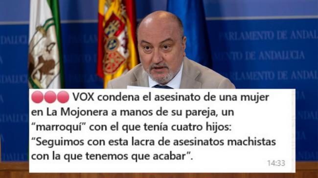 Vox ya sí habla de 'crimen machista' cuando el agresor es de origen marroquí