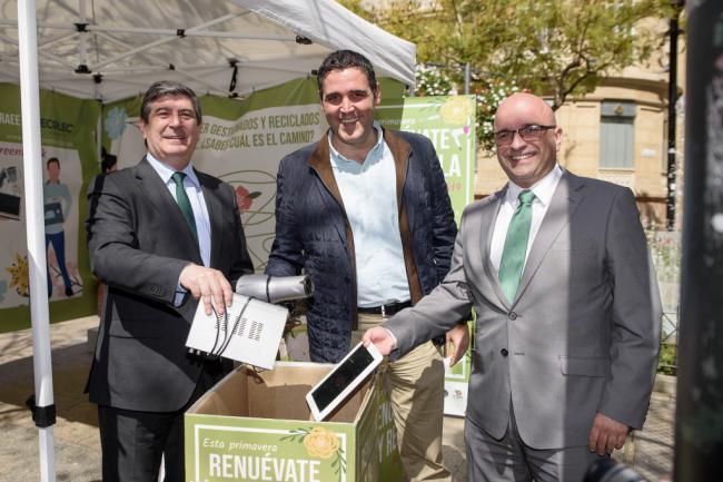 El Ayuntamiento se suma a la #Greenweek para el reciclaje de aparatos eléctricos