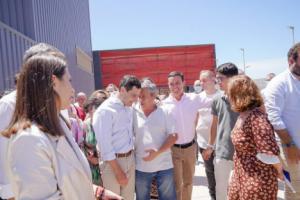 Moreno apuesta por la innovación para realizar la gran revolución hídrica de Andalucía