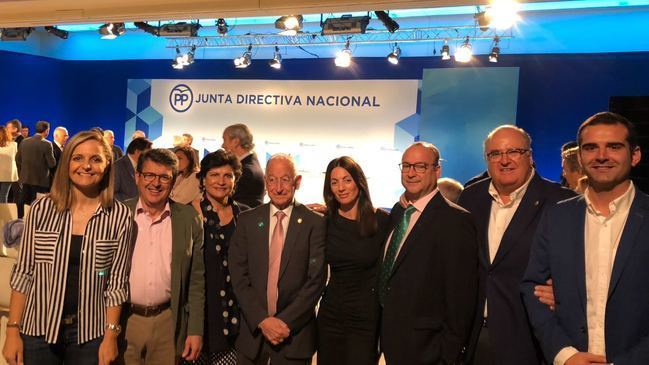 El PP de Almería en la directiva que prepara la transición de Rajoy