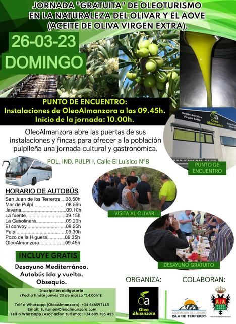 Qué es el oleoturismo: Te lo cuentan en Pulpí