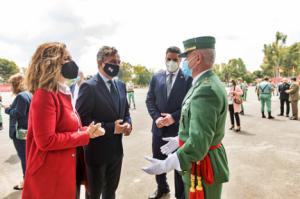 La Diputación de Almería participa en la toma de posesión del General Jefe de la Legión
