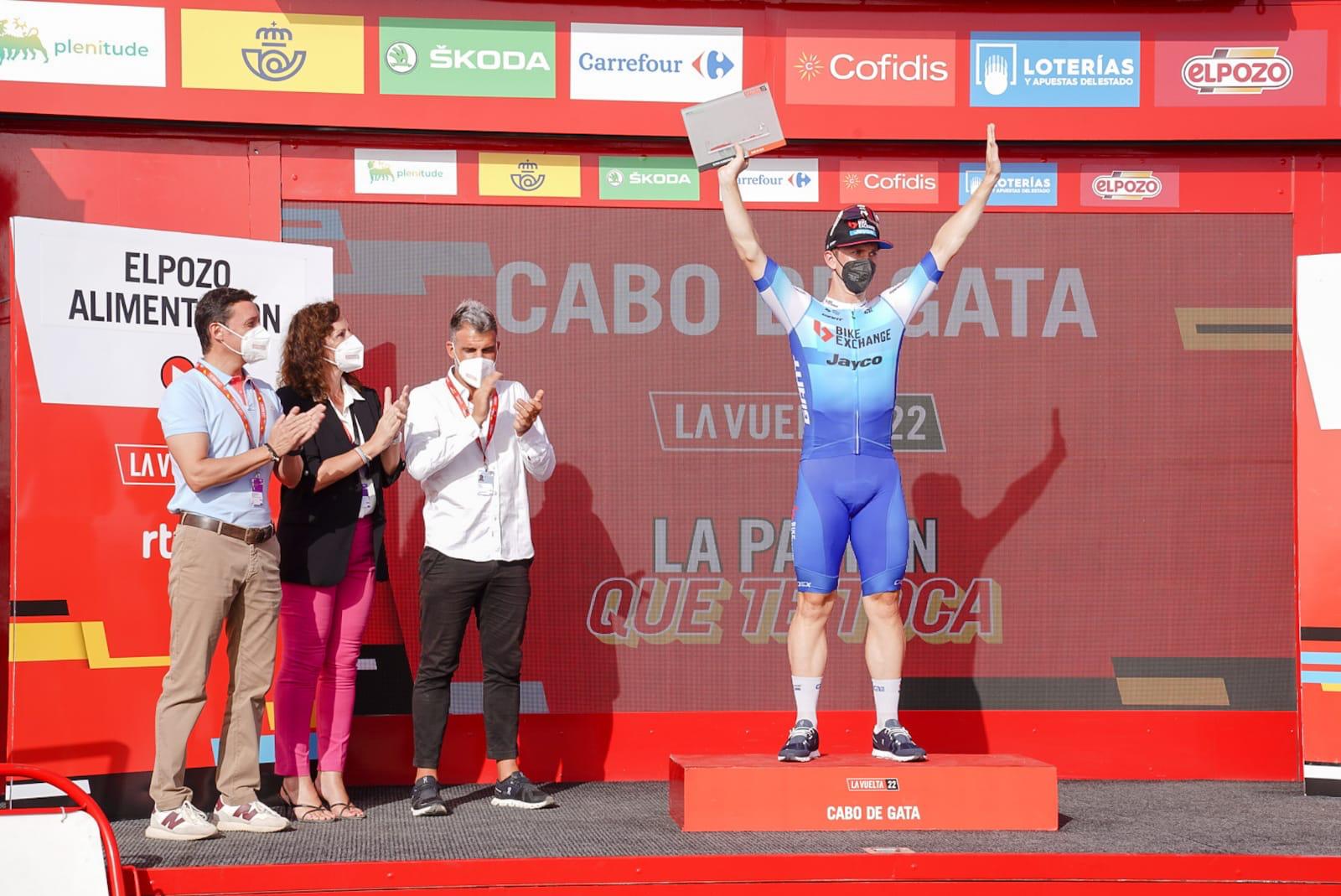 Así luce Cabo de Gata en #lavuelta22