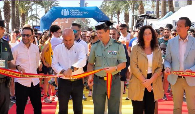 Almería celebra su primera Carrera Solidaria de la Guardia Civil