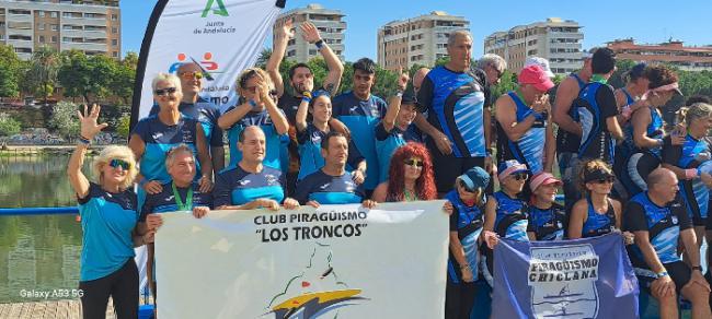 El club Los Troncos logra tres medallas en el Campeonato de Andalucía de Dragon Boat
 