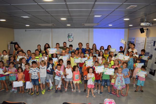 Gádor clausura la Escuela de Verano en la que han participando alrededor de 80 niños