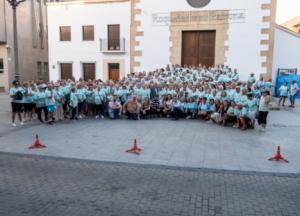 Maratón Caminar reúne a 400 mayores en Roquetas de Mar