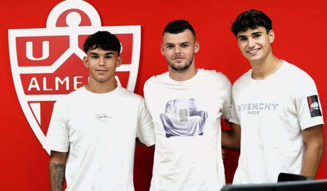El Almería cuenta con el filial para suplir las bajas de los internacionales
 