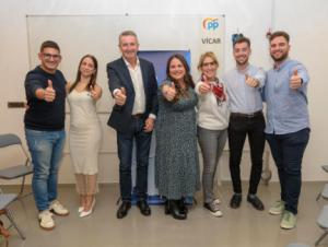 Dos mujeres al frente de NNGG Vícar