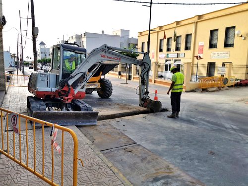 El Ayuntamiento de Vera mejora el itinerario escolar en el entorno de Calle Mayor