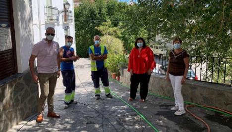 Diputación mejora infraestructuras en Beires y Alcolea con 275.000 euros