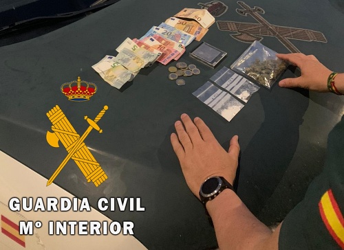 Detenido en Tabernas por tráfico de drogas