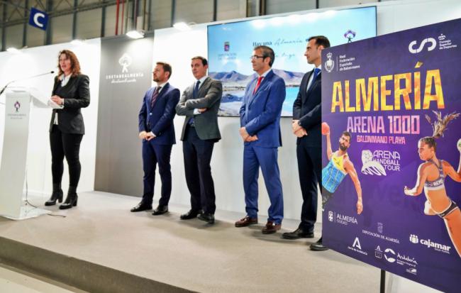 Por tercer año Almería será sede del Arena 1000 de Balonmano Playa
 